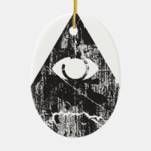 All Seeing Eye Christmas Tree Ornaments