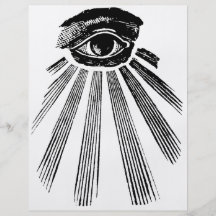 All Seeing Eye Mason Custom Flyer