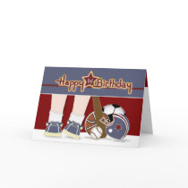 All Sports Birthday Card Age Template