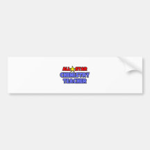 All Star Chemistry Teacher Bumper Stickers