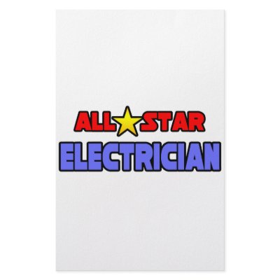 All Star Electrician by Electrician_Shirts