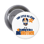All-Star Football Big Brother T-shirt Pinback Button