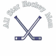 All Star Hockey Mom Embroidered Shirt
