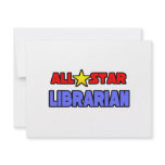 All Star Librarian invitations