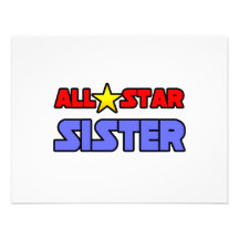All Star Sister Custom Announcements