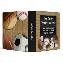 All-Star Sports Theme Binder