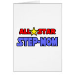 All Star Step-Mom Greeting Card