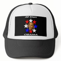 ALL STARS OBAMA Commemorative Hats