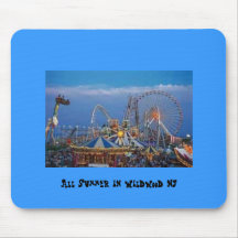 All Summer in Wildwood NJ Mouse Pad