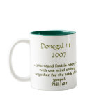 All Team, Donegal 111 -  2007,  ...stand fast ... Mug