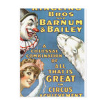 All That Is Great in Circus Achievement Vintage Th Postcard