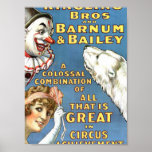 All That Is Great in Circus Achievement Vintage Th Posters