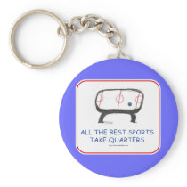 All the best sports take quarters keychain