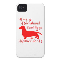 ALL THINGS DACHSHUND iPhone 4 Case-Mate CASE