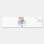All Things In The Universe Come In Sets Bumper Sticker