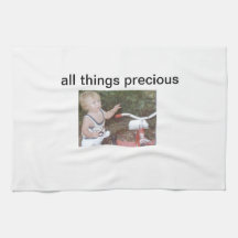 All Things Precious kitchen dish towel