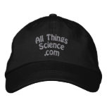 All Things Science Hats! embroidered hats