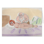 All Tied Up Adult Cartoon Greeting Card