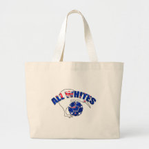 All Whites 2010 graphic artwork kiwi Canvas Bags