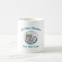 All who wander coffee mug
