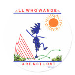 All Who Wander stickers