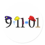 All who were lost 9-11-01 stickers