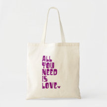 All You Need Is Love Bags