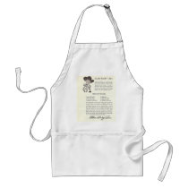 Allan "Rocky" Lane Buttermilk Pancake Recipe Apron
