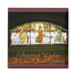 Allegorical Window - ST Louis Union Station Magnets
