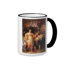 "Allégorie de la ville de Madrid Tasse