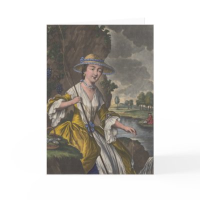 Allegory of August  - Greeting Card by AntiqueImages