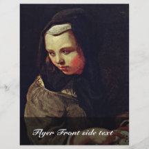 Allegory Of Hearing By Sweerts Michael Personalized Flyer