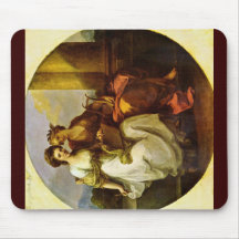Allegory Of Poetry And Music. By Angelika Kauffman Mouse Pads