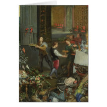 Allegory of Taste Greeting Card