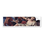 Allegory Of The Arts,  By Ricci Sebastiano Bumper Sticker