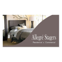 Allegré Stagers Home Staging Interior Design Business Card Templates