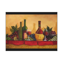 Allegria di Vini- WINE CHEERS Gallery Wrapped Canvas