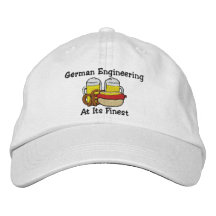 Allemand drôle buvant le casquette brodé casquette brodée