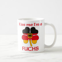 Allemands personnalisés m'embrassent que je suis F Tasse