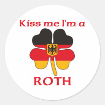 Allemands personnalisés m'embrassent que je suis R Adhésif