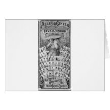 Allen & Ginter 1885 Greeting Card