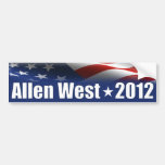 Allen West for President - 2012 Bumper Sticker