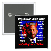 Allen West Pinback Buttons