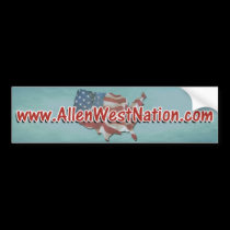 AllenWestNation.com bumper stickers