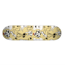 Aller aux cadeaux de chien de vétérinaire d'amants skateboard customisable