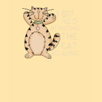 Allergic Cat t-shirts