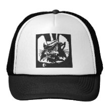Alley Cat by Von Knoblock Trucker Hats