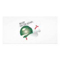 Alley Gator Bowl.ai Custom Photo Card
