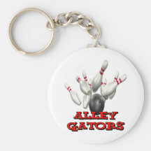 Alley Gators Keychain