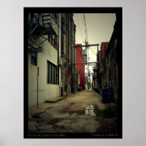Alley in Galveston 2006 Print